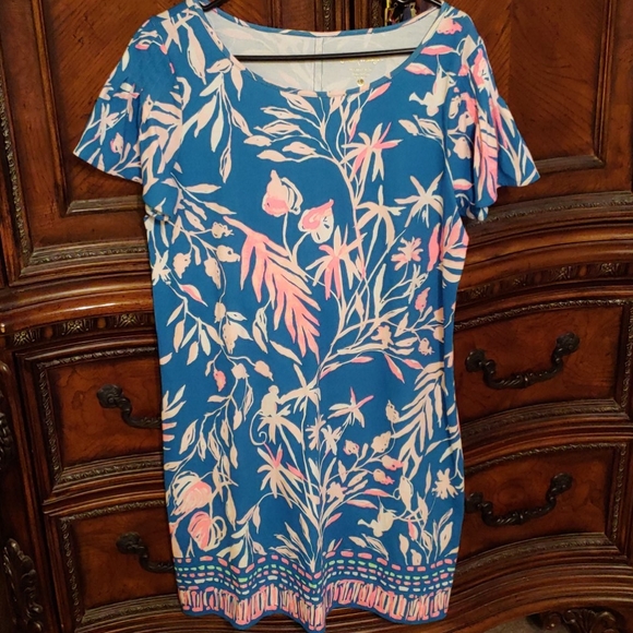 ⛄🎄Lilly Pulitzer Marah Dress Tidal Wave. Prime